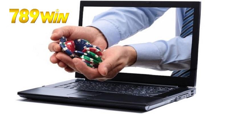 Đăng nhập vào nhà cái 789win bằng thiết bị máy tính